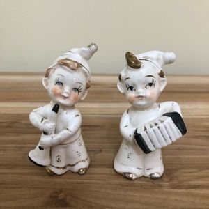 Antique/Vintage Ceramic Musical Figures
